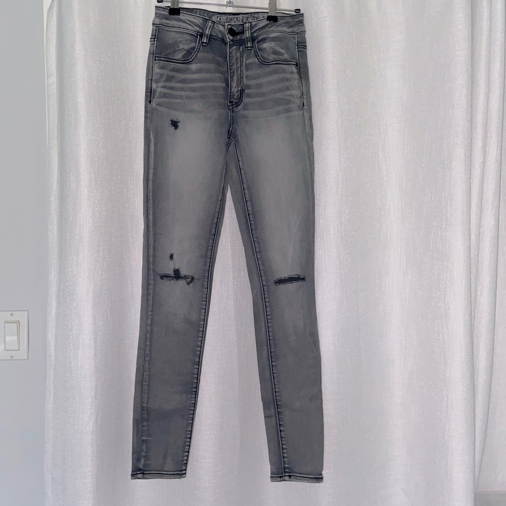 American Eagle Ripped Skinny Jeans